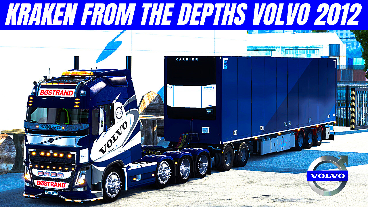 Euro Truck Simulator 2 TUNED KRAKEN VOLVO FH-16 2012 [ETS2 1.40]
